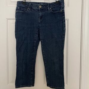 Ann Taylor Loft Jean Capri size 4P